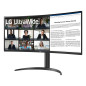 Curva lg 34wr55qk - b 34 pulgadas 3440 x 1440 5ms hdmi displayport reg. altura Curva lg 34wr55qk - b 34 pulgadas 3440 x 1440 5ms hdmi displayport reg. altura