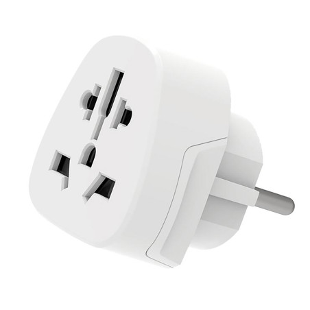 Ewent EW1480 power plug adapter Universal White