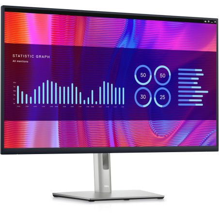 Monitor led 31.5 pulgadas dell p3223de ips -  lcd -  qhd -  dp -  hdmi -  60hz -  5ms -  vesa 100 x 100