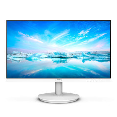 Philips V Line 241V8AW/00 computer monitor 23.8" 1920 x 1080 pixels Full HD LCD White