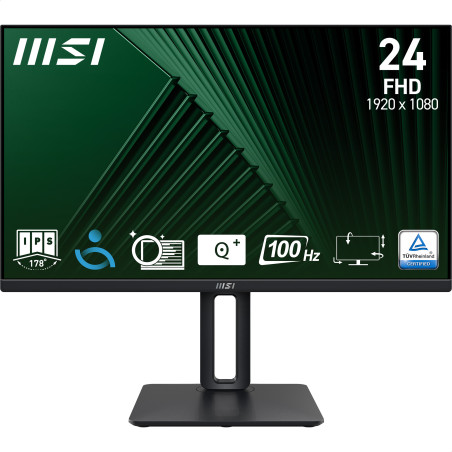 MSI Pro MP245PG pantalla para PC 60,5 cm (23.8") 1920 x 1080 Pixeles Full HD LCD Negro
