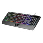 Mars Gaming MCP124PRO, Combo Gaming 4en1, Teclado RGB H-Mech con Reposamuñecas, Ratón RGB 3200DPI y Switches HUANO, Auriculares