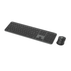Logitech 920-012486 keyboard Mouse included Office RF Wireless + Bluetooth QWERTY Spanish Graphite