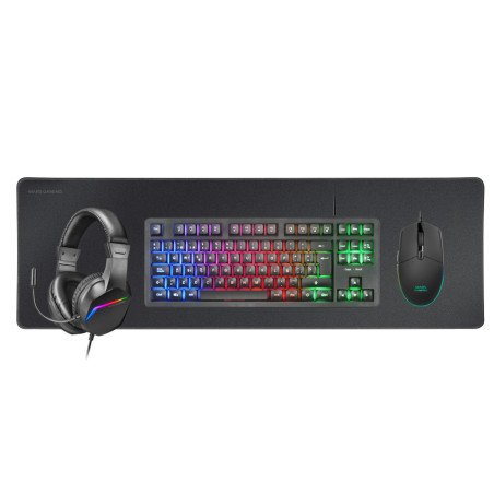 Combo mars gaming mcp - rgb3 4 en 1 negro