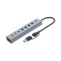 Hub usb 3.0 conceptronic hubbies20g 7 puertos usb - c a 3xusb - c 4xusb - a