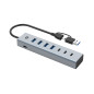 Conceptronic HUBBIES20G hub de interfaz USB 3.2 Gen 1 (3.1 Gen 1) Type-C 5000 Mbit/s Gris Conceptronic HUBBIES20G hub de interfaz USB 3.2 Gen 1 (3.1 Gen 1) Type-C 5000 Mbit/s Gris