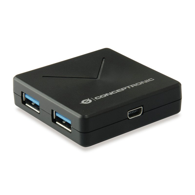 Hub usb 3.0 conceptronic hubbies02b 4 x usb 3.0