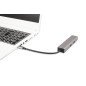 Docking coolbox minidock tipo c hdmi usb hub rj45 3usb 3.0