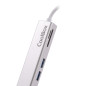 CoolBox miniDock USB-C Lite Alámbrico USB 3.2 Gen 1 (3.1 Gen 1) Type-C Blanco CoolBox miniDock USB-C Lite Alámbrico USB 3.2 Gen 1 (3.1 Gen 1) Type-C Blanco