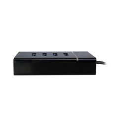 Ewent EW1137 hub de interfaz USB 3.2 Gen 1 (3.1 Gen 1) Type-C 5000 Mbit/s Negro