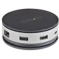 StarTech.com Adaptador Multipuertos USB-C - Docking Station USB 3.1 Gen 2 Tipo C con Vídeo HDMI, DisplayPort de 4K a 60Hz o VGA
