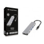 Adaptador hub 6 en 1 conceptronic usb tipo c a hdmi - usbc - usb 3.0 - sd - tf