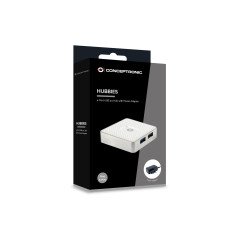 Conceptronic HUBBIES03W hub di interfaccia USB 3.2 Gen 1 (3.1 Gen 1) Micro-B 5000 Mbit s Bianco
