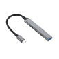 Equip 128961 hub de interfaz USB 3.2 Gen 1 (3.1 Gen 1) Type-C 5000 Mbit/s Negro, Gris Equip 128961 hub de interfaz USB 3.2 Gen 1 (3.1 Gen 1) Type-C 5000 Mbit/s Negro, Gris
