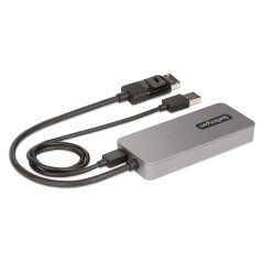 StarTech.com Hub MST de 3 Puertos - Multiplicador Divisor DisplayPort a 3 Puertos HDMI 4K60Hz - Adaptador Gráfico DP 1.4
