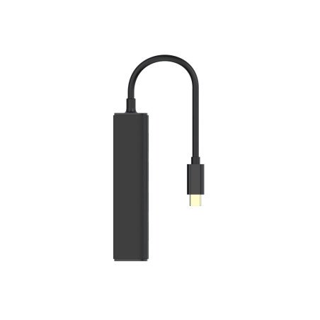 Adaptador hub conceptronic usb tipo c a usb 3.0 4 en 1