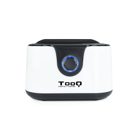 Docking station tooq hd 2.5 - 3.5 pulgadas sata a usb 3.0 doble bahia -  usb 2.0 host -  4200rpm - 7200rpm