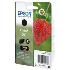 Cartucho tinta epson 29 c13t29814012 negro xp235 - xp332 - xp3357xp4327xp435 -  fresa