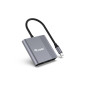 Equip Adaptador 3 en 1 USB-C a HDMI / USB-A / USB PD, 4K/60Hz, 100W USB PD Equip Adaptador 3 en 1 USB-C a HDMI / USB-A / USB PD, 4K/60Hz, 100W USB PD