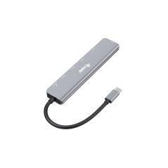 Equip 133494 Adaptador multifunción USB-C 7 en 1, HDMI 4K 60Hz, USB 3.2 Gen1 x 3 , TF MICRO SD, 100W USB PD