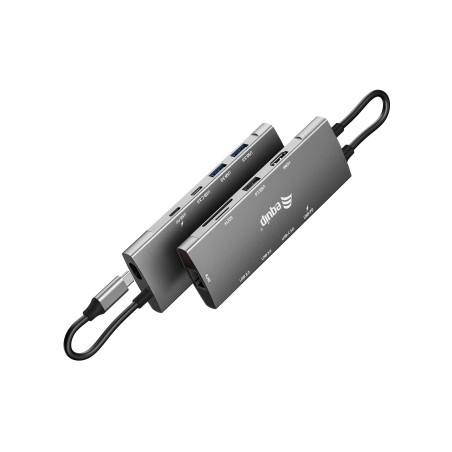 Docking station equip usb tipo c 9 en 1