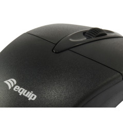 Equip 245102 ratón Oficina Ambidextro USB tipo A Óptico 1000 DPI