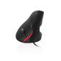 Mouse raton vertical ergonomico ewent ew3156 usb 2.0 -  1000dpi -  negro