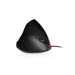 Mouse raton vertical ergonomico ewent ew3156 usb 2.0 -  1000dpi -  negro