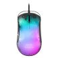 Mouse raton mars gaming mmglow optico usb 7 botones 12800ppp rgb