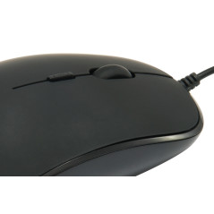 Conceptronic REGAS01B ratón Oficina Ambidextro USB tipo A Óptico 1200 DPI