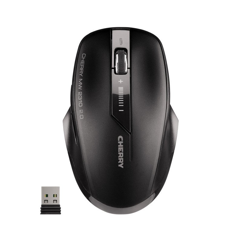 Mouse raton cherry inalambrico mw 2310 usb 5 botones negro