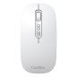 Mouse raton coolbox ia w02 blanco 1600 dpi inalambrico rf+bt