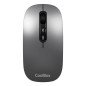 Mouse raton coolbox ia w02 gris 1600 dpi inalambrico rf+bt