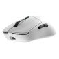 Mouse raton coolbox w03 ultraligero blanco 10000 dpi gaming inalambrico rf+bt