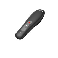 Hama | Puntero inalámbrico "X Pointer", puntero láser de color rojo, con control de volumen, alcance de 12 metros, receptor