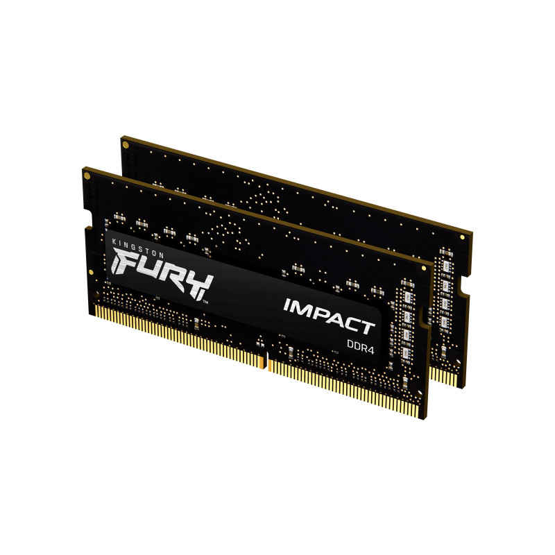 Kingston Technology FURY Impact memory module 16 GB 2 x 8 GB DDR4 1600 MHz Kingston Technology FURY Impact memory module 16 GB 2 x 8 GB DDR4 1600 MHz