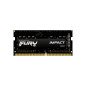 Memoria ram ddr4 16gb kingston - 3200mhz - pc4 - 25600 - fury impact - cl20 - 1.2v - sodimm