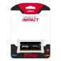 Memoria ram ddr4 16gb kingston - 3200mhz - pc4 - 25600 - fury impact - cl20 - 1.2v - sodimm