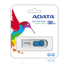 ADATA 32GB C008 unidad flash USB USB tipo A 2.0 Azul, Blanco