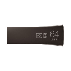 Samsung MUF-64BE unidad flash USB 64 GB USB tipo A 3.2 Gen 1 (3.1 Gen 1) Gris