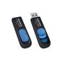 Memoria usb 3.2 adata uv128 128gb negro - azul