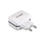 Cargador pared usb tooq tqwc - 11s02wt 2xusb 3.4 blanco