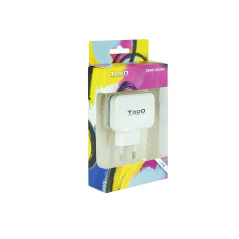 TooQ TQWC-1S02WT mobile device charger GPS, MP3, MP4, Mobile phone, Portable gaming console, Smartphone, Tablet White AC Indoor