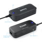 Cargador automatico universal tooq tqlc - 90bs02at 90w 2xusb 12 conectores