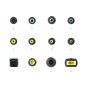 Cargador portatil universal tooq tqlc - 100bs01m 100w  1xusb