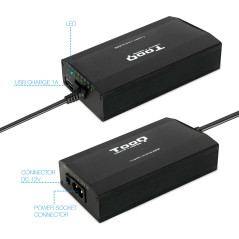 TooQ TQLC-100BS01M power adapter inverter Auto Indoor 100 W Black