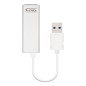 Nanocable USB 3.0/RJ-45, 0.15m tarjeta y adaptador de interfaz
