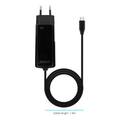 TooQ TQLC-USBCGAN90PD-C Caricabatterie per dispositivi mobili Computer portatile, Universale Nero AC Interno