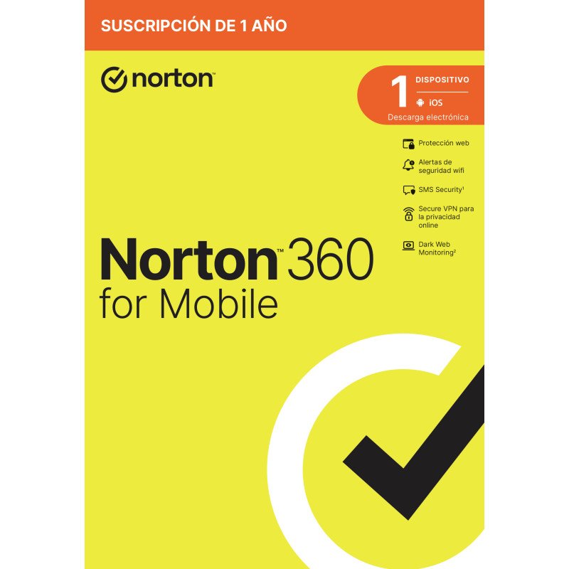 Antivirus norton 360 mobile espaol 1 usuario 1 dispositivo 1 ao caja generic rsp mm gum
