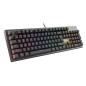 Teclado gaming genesis thor 300 red rgb usb